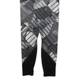 PUMA Womens Trousers Black Slim Tapered W24 L27