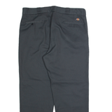 DICKIES Chino Mens Trousers Grey Regular Straight W38 L29