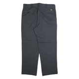 DICKIES Chino Mens Trousers Grey Regular Straight W38 L29