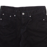 LEVI'S 514 Womens Casual Shorts Black Slim M W29