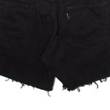 LEVI'S 514 Womens Casual Shorts Black Slim M W29