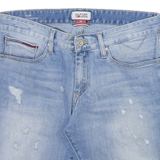 TOMMY HILFIGER Womens Denim Shorts Blue M W32