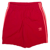 ADIDAS Mens Swimming Shorts Red S W26