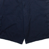 DICKIES Mens Cargo Shorts Blue Relaxed XL W40