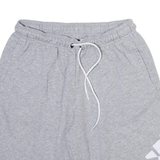 ADIDAS Mens Casual Shorts Grey L W28
