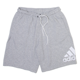 ADIDAS Mens Casual Shorts Grey L W28