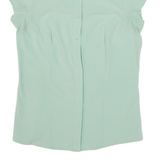 COLUMBIA Womens Shirt Green Check S
