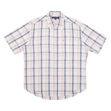 TOMMY HILFIGER Mens Shirt Pink Check M