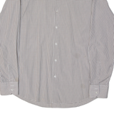 HUGO BOSS Mens Shirt Brown Camouflage Long Sleeve L