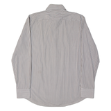 HUGO BOSS Mens Shirt Brown Camouflage Long Sleeve L