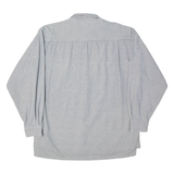 MEXX Mens Plain Shirt Grey Long Sleeve M