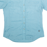 COLUMBIA Mens Shirt Blue Check S