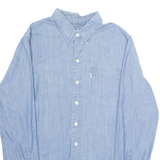 LEVI'S Mens Denim Shirt Blue Long Sleeve XS