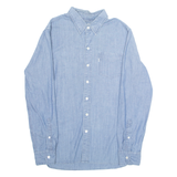 LEVI'S Mens Denim Shirt Blue Long Sleeve XS