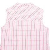 JACK WOLFSKIN Womens Shirt Pink Plaid Sleeveless XL