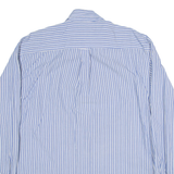 NAUTICA Mens Shirt Blue Striped Long Sleeve L