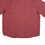 WRANGLER Mens Plain Shirt Red 90s 2XL
