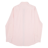 NAUTICA Mens Plain Shirt Pink Long Sleeve M