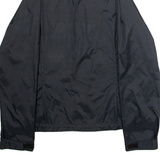 COLUMBIA Crater Lake Womens Rain Jacket Black Nylon Hooded L