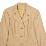 BECO Womens Blazer Jacket Brown Wool 90s S