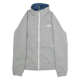 THE NORTH FACE Womens Fleece Jacket Grey Knit M