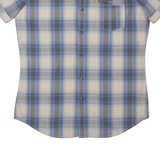 TOMMY HILFIGER Mens Shirt Blue Check S