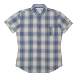 TOMMY HILFIGER Mens Shirt Blue Check S