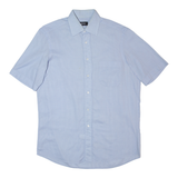 HUGO BOSS Mens Shirt Blue Striped M