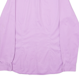 DKNY Mens Plain Shirt Pink Long Sleeve M