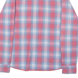 TOMMY HILFIGER Mens Shirt Red Plaid Long Sleeve M