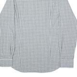 TOMMY HILFIGER Tailored Mens Shirt Grey Check Long Sleeve XL
