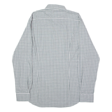TOMMY HILFIGER Tailored Mens Shirt Grey Check Long Sleeve XL