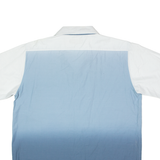 WRANGLER Mens Shirt Blue Colourblock XL