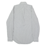 RALPH LAUREN Classic Fit Stretch Mens Shirt Black Check Long Sleeve XS