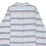 TOMMY HILFIGER Womens Shirt Blue Striped Long Sleeve XL
