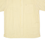 TOMMY HILFIGER Mens Plain Shirt Yellow S