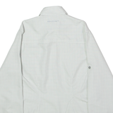 MAMMUT Womens Shirt White Check Long Sleeve S