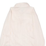 GUESS Womens Plain Shirt Pink Long Sleeve UK 4