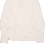 GUESS Womens Plain Shirt Pink Long Sleeve UK 4