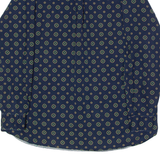 NAUTICA Mens Shirt Blue Geometric Long Sleeve L