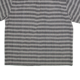 PATONG Mens Shirt Black Check 2XL