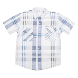 BLU JACK Mens Shirt Blue Check L
