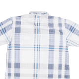 BLU JACK Mens Shirt Blue Check L