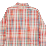 WASH AND WEAR Mens Shirt Red Check Long Sleeve XL