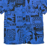 QUIKSILVER Modern Fit Mens Shirt Blue XS