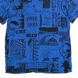 QUIKSILVER Modern Fit Mens Shirt Blue XS