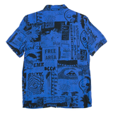 QUIKSILVER Modern Fit Mens Shirt Blue XS