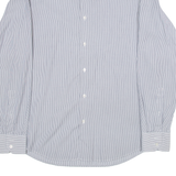 HUGO BOSS Regular Fit Mens Shirt Black Striped Long Sleeve M