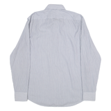 HUGO BOSS Regular Fit Mens Shirt Black Striped Long Sleeve M