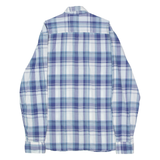 TIMBERLAND Mens Shirt Blue Plaid Long Sleeve M